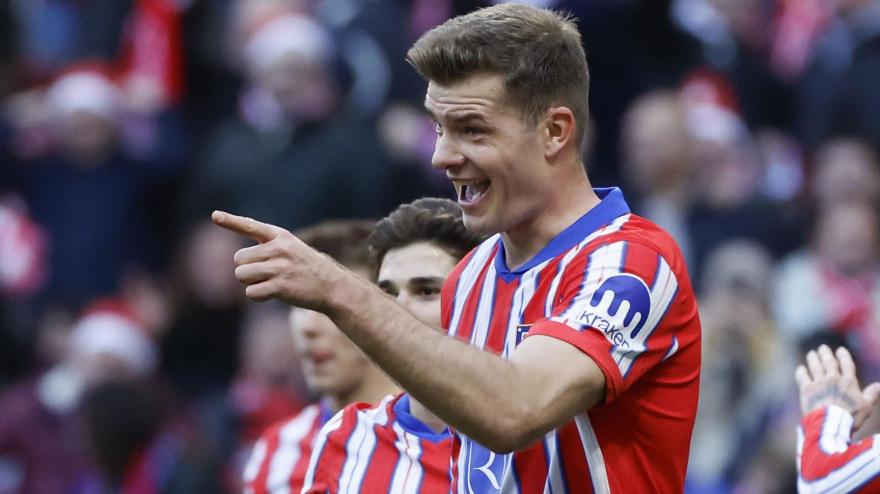 Sorloth celebra su gol