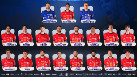 Convocatoria de Jordi Rivera para el Mundial