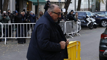 Koldo García a su llegada al Tribunal Supremo