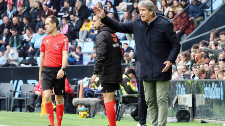 Spanish La Liga EA Sports soccer match between Celta de Vigo and Betis at Abanca Balaidos Stadium in Vigo, Spain 08 February 2025900/Cordon Press