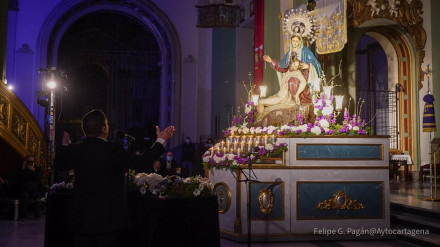 Foto de archivo de la final del Concurso Nacional de Saetas