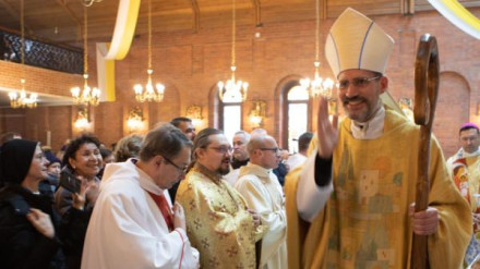 Ha sido ordenado obispo en la catedral católica de Novosibirsk, un jesuita alemán, Stephan Lipke