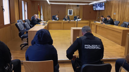 La declaración de los dos acusados tuvo lugar este jueves en la Audiencia Provincial de Lugo