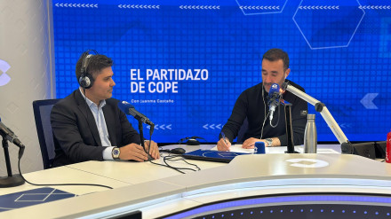 David Aganzo, presidente de la AFE, en El Partidazo de COPE