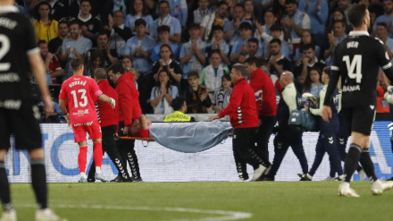 Cillessen es sustituido en el Celta - Las Palmas