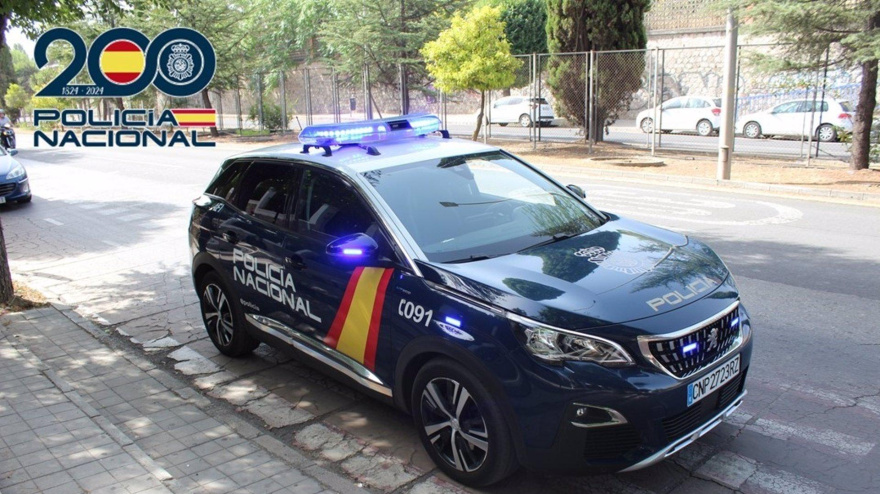 Vehículo de la Policía Nacional