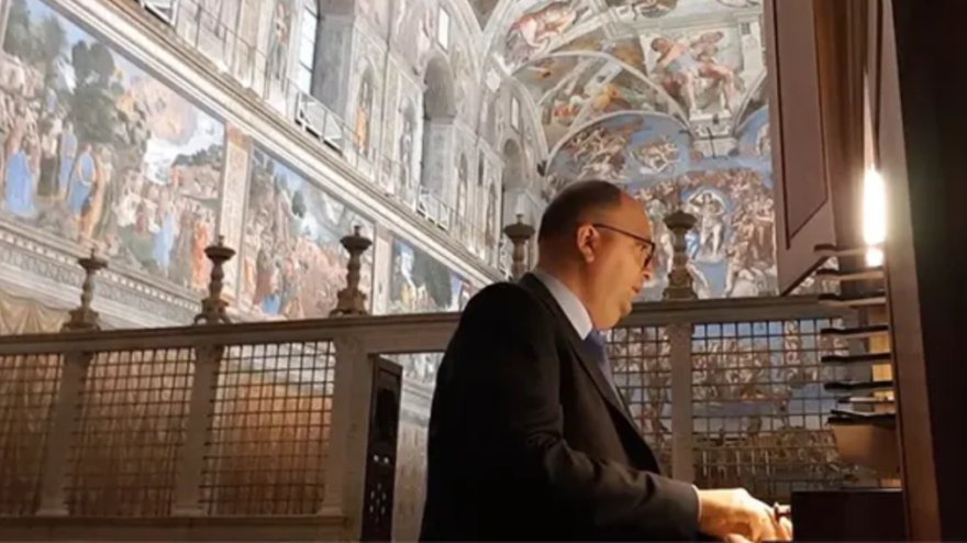 Josep Solé organista del Vaticano