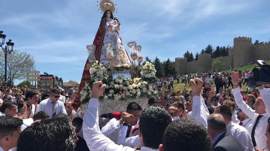 Baile del Pasodoble del "gato montés" de la Virgen de las Vacas