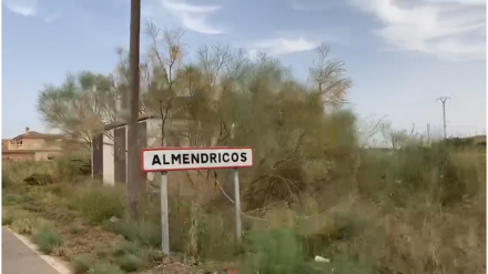 Imagen de la carretera que une Almendricos y La Campana