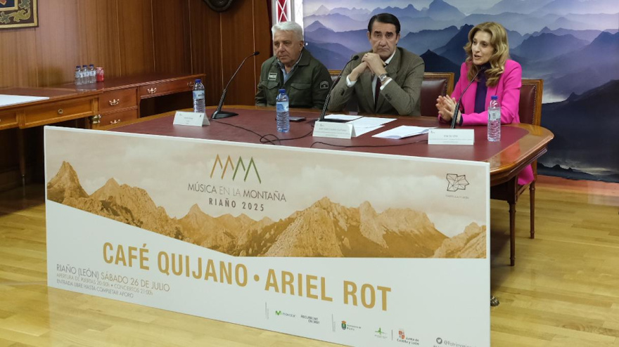 Café Quijano y Ariel Rot protagonizan el festival Música en la Montaña el sábado 26 de julio en Riaño
