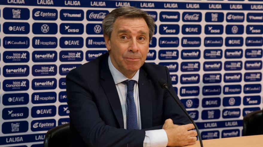 Felipe Miñambres, consejero deportivo del CD Tenerife