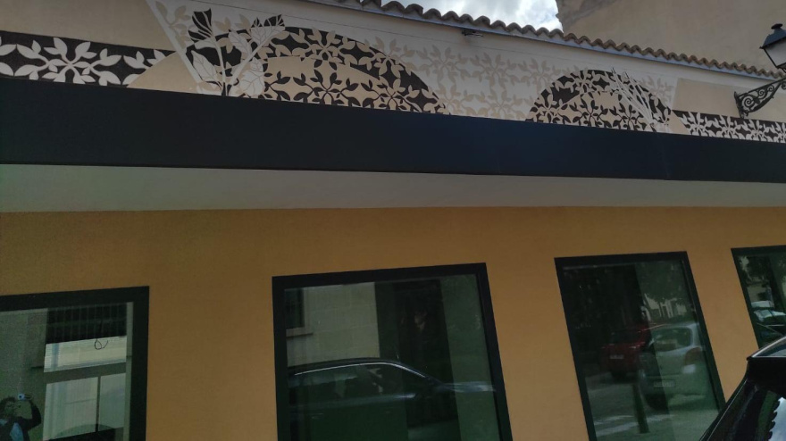 Estado actual del exterior del Mercado de los Huertos