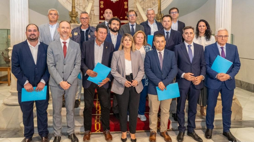 Miembros de la Mesa del Agua