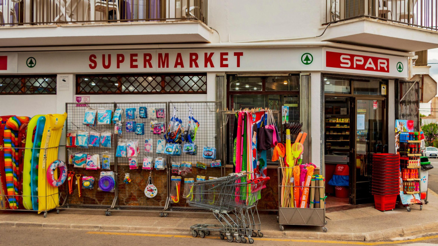 Supermercado, imagen de archivo
