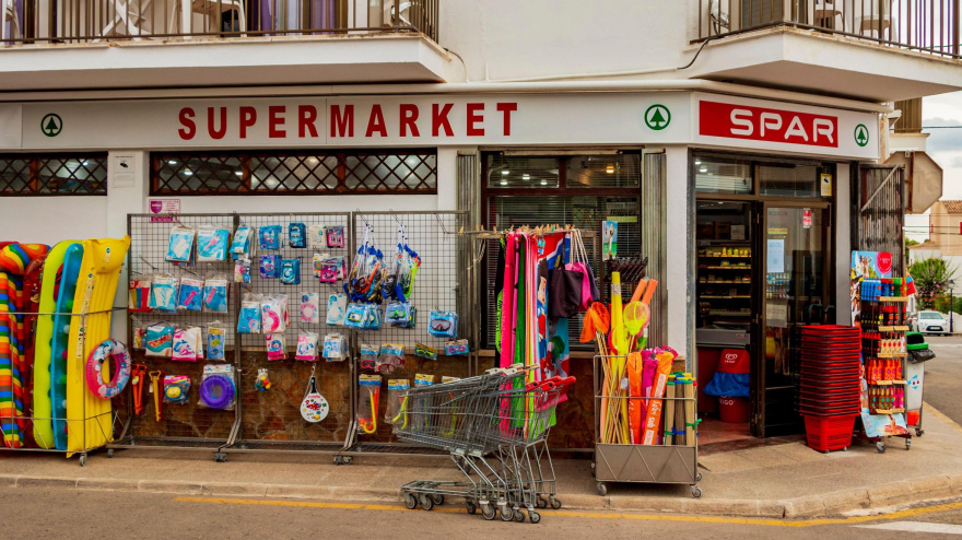 Supermercado, imagen de archivo