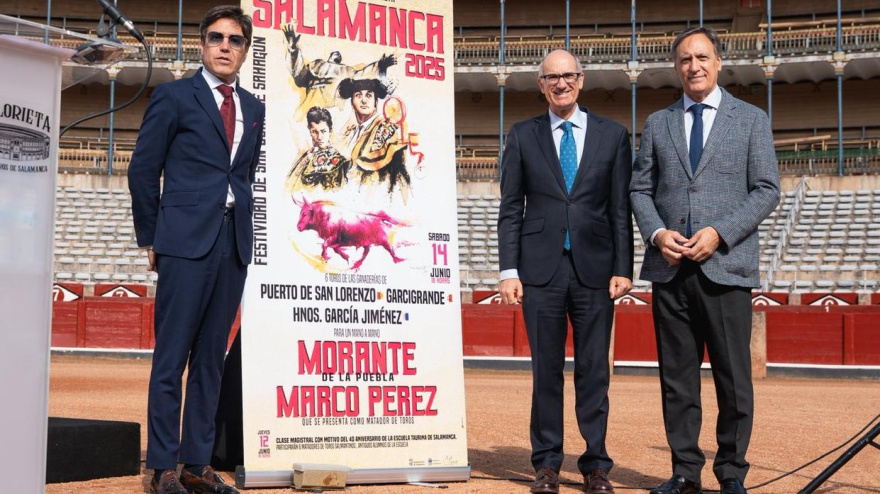 Presentación del cartel de la festividad de San Juan de Sahagún en Salamanca