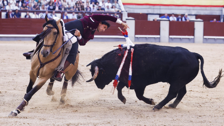 Madrid, sábado 17 de mayo de 2025. Oreja para Rui Fernandes, Diego Ventura y Lea Vicens
