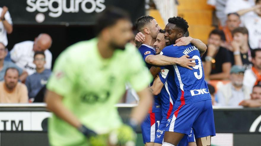 Giorgi no pudo hacer nada ante el golazo de Berenguer