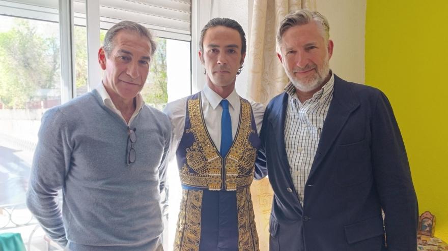 Niño Leganés, Ruiz Muñoz y Miguel Aranguren