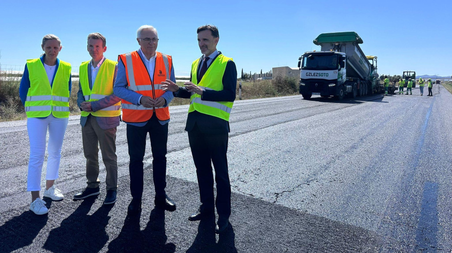 Obras en la variante de Torre Pacheco