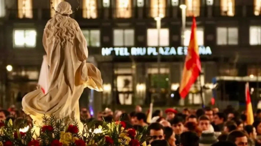 Una de las ediciones del rosario