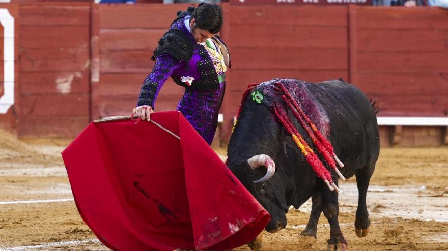 Morante de la Puebla, durante su actuación este viernes en Jerez de la Frontera