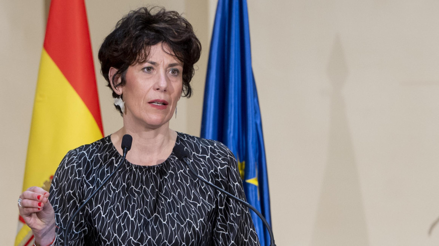 La ministra de Inclusión, Seguridad Social y Migraciones, Elma Saiz