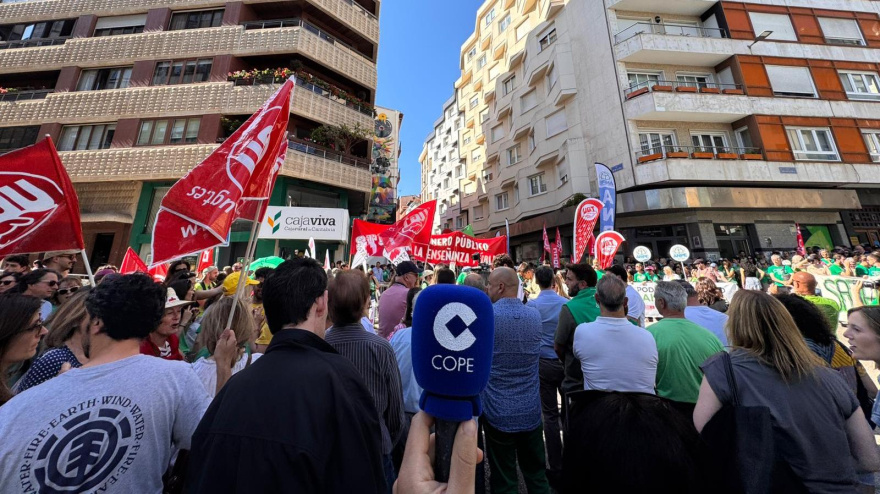 Huelga docentes 29 mayo 2025 Cantabria