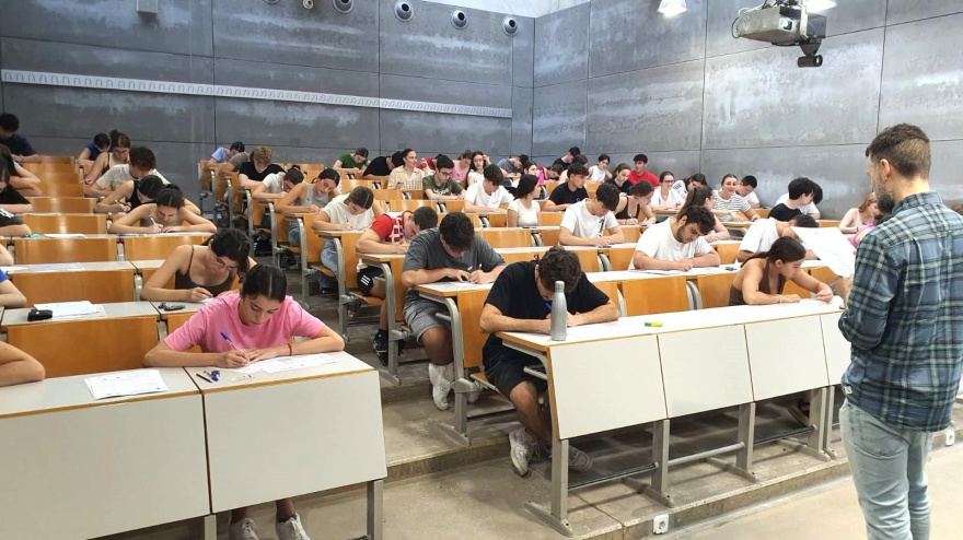 Pruebas de la PAU en Campus La Muralla de la UPCT
