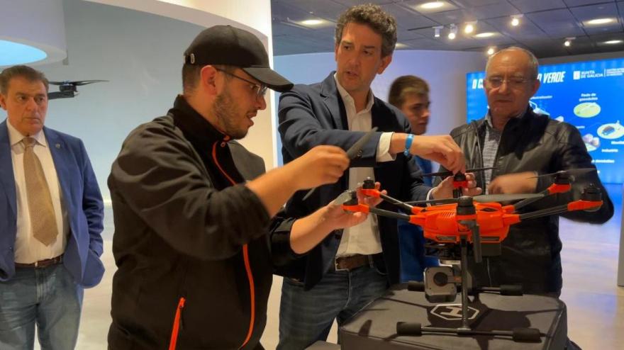 Dron elaborado polo alumnado do CIFP As Mercedes de Lugo