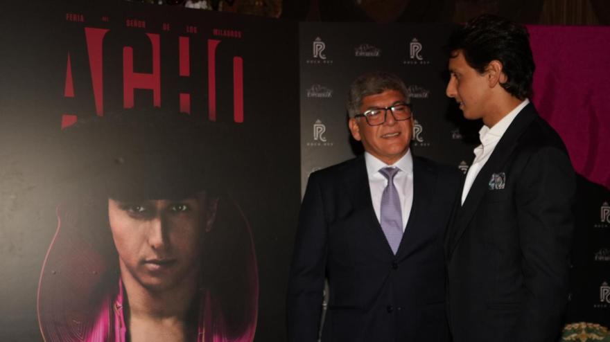 Roca Rey durante la presentación en Madrid de su encerrona en Lima