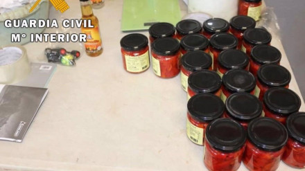 Pimientos incautados