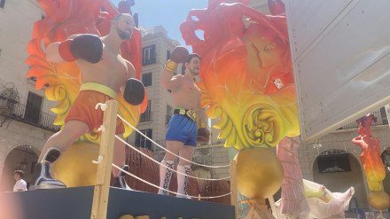 Hoguera Oficial Alicante 2025.