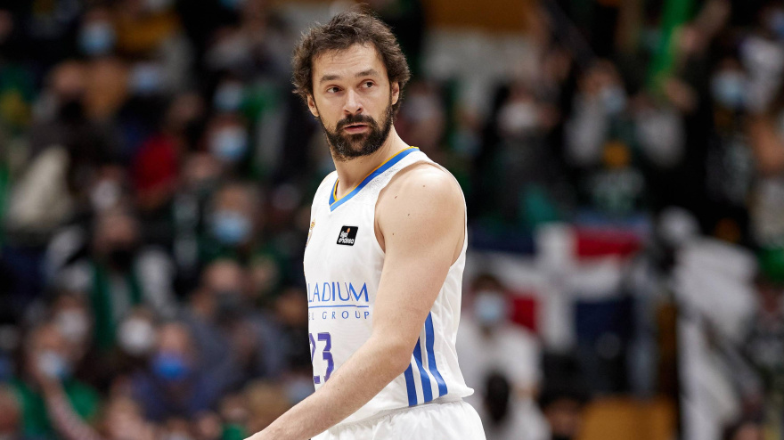 Sergio Llull, con el Real Madrid
