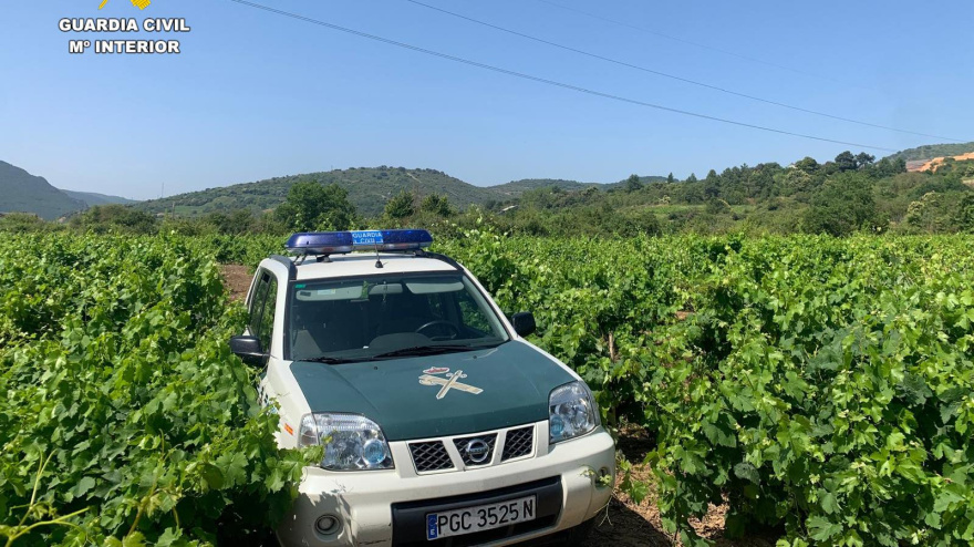 Patrulla de la Guardia Civil de Toral de los Vados (León)