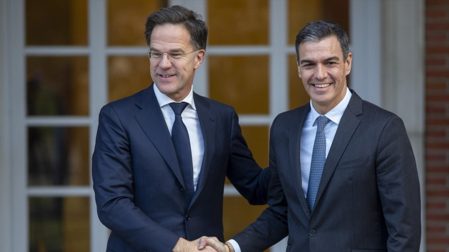 (Foto de ARCHIVO)January 27, 2025, Madrid, Madrid, Spain: Mark Rutte, Secretary General of NATO, together with Pedro Sanchez, President of the Spanish Government during an official visit to the Moncloa Palace in Madrid.Europa Press/Contacto/Luis Soto27/1/2025