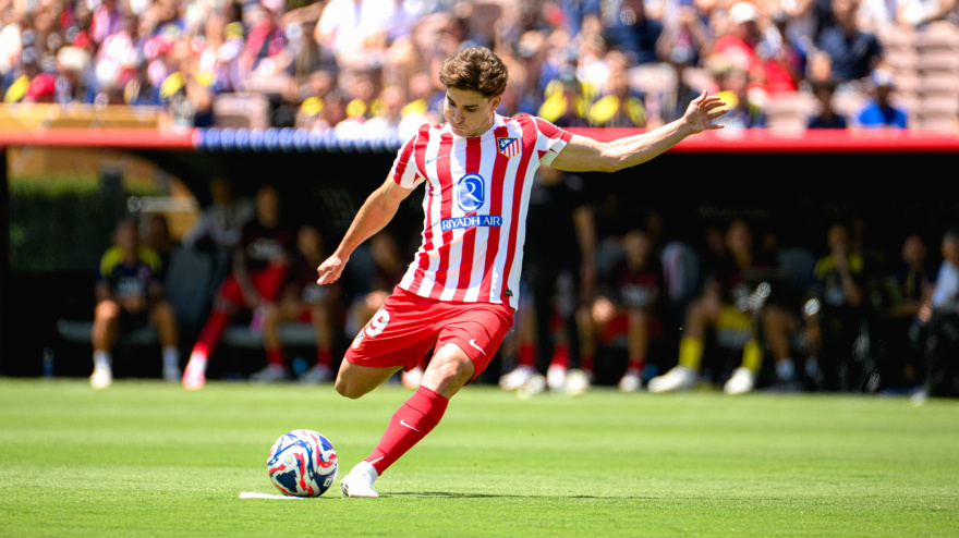 Julián Álvarez, en el Mundial de Clubes