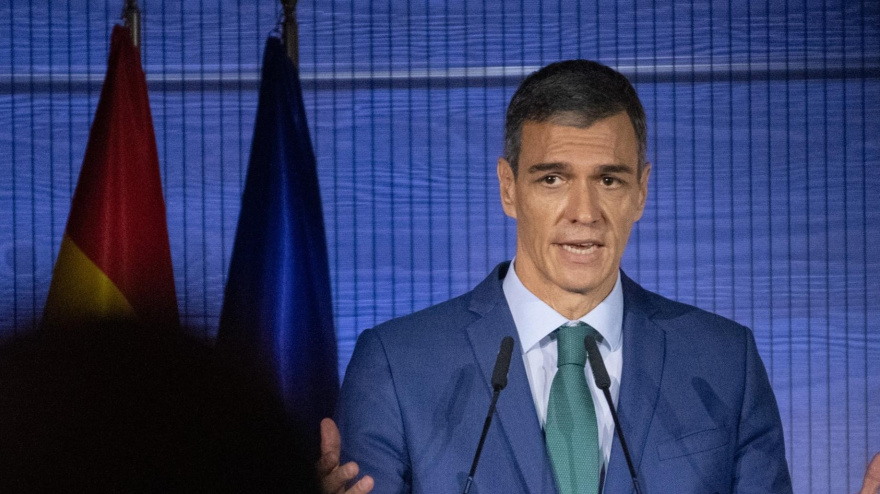El presidente del Gobierno, Pedro Sánchez