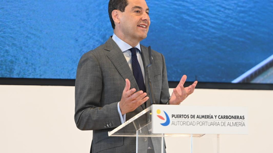 Presidente de la Junta, Juanma Moreno.