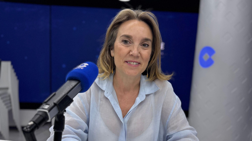 Cuca Gamarra en el estudio de COPE Madrid