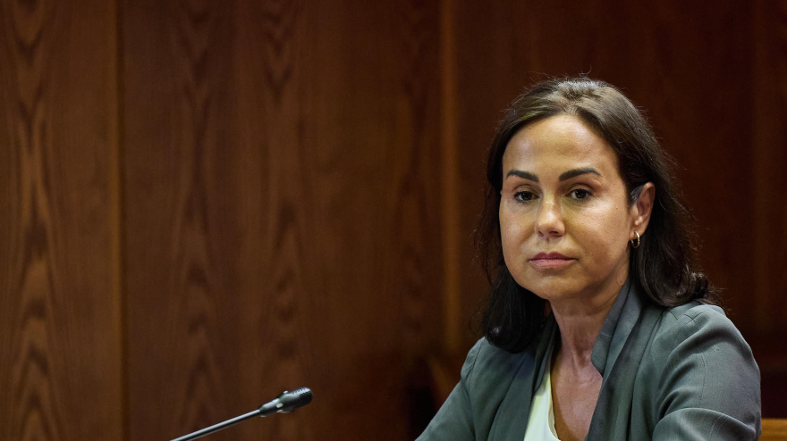 Archivo - La expresidenta de Adif y ex secretaria de Estado de Transportes, Movilidad y Agenda Urbana, Isabel Pardo de Vera Posada, durante su comparecencia ante la Comisión de Investigación sobre el ‘caso Koldo’, en el Senado, a 29 de mayo de 2025, en Ma