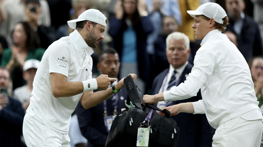 Jannik Sinner y Grigor Dmitrov