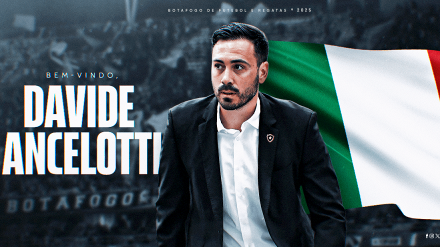 Davide Ancelotti, nuevo entrenador del Botafogo