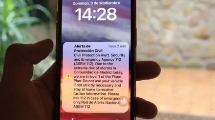 Así funciona el sistema ES-Alert de aviso de emergencias