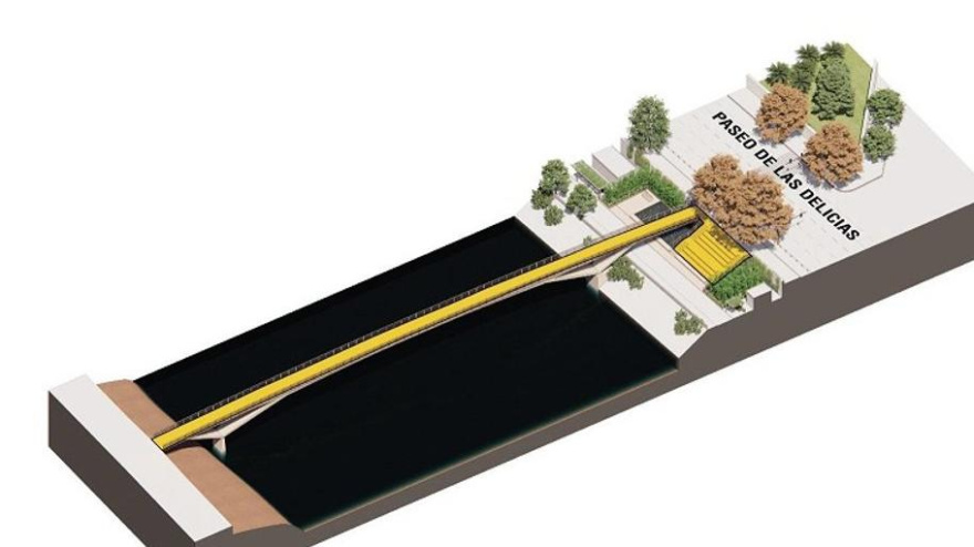 Recreación del diseño realizado por el arquitecto internacional Kengo Kuma y su equipo.