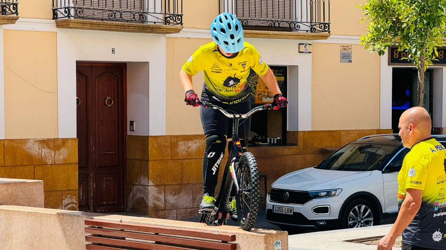Alfonso Méndez, piloto lorquino de Trial que competirá este fin de semana en el Campeonato del Mundo sub 19