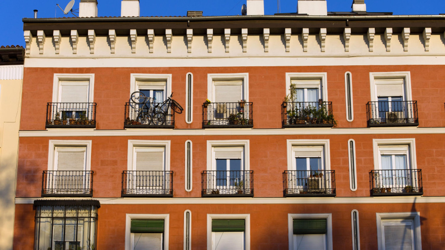 Piso en Madrid, imagen de archivo