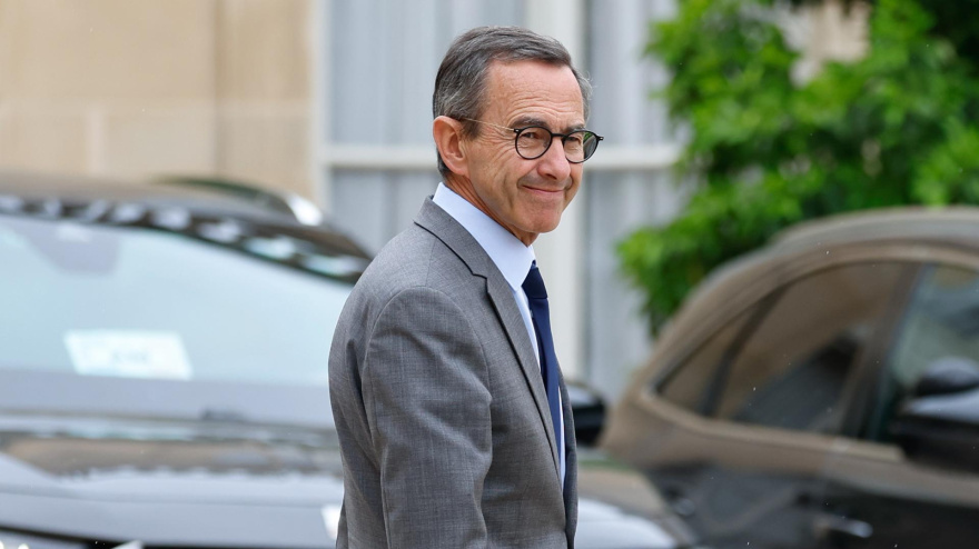 El ministro de Interior de Francia, Bruno Retailleau