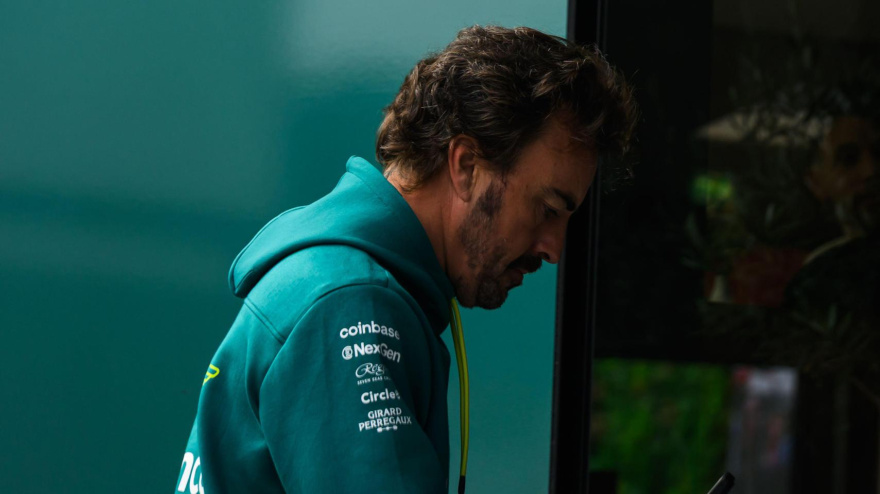 SPA FRANCORCHAMPS, BÉLGICA. 25 DE JULIO DE 2025. FERNANDO ALONSO, DEL EQUIPO DE F1 ASTO MARTIN ARAMCO