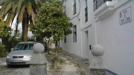 Plaza de Pepe Lora en el municipio de El Pedroso